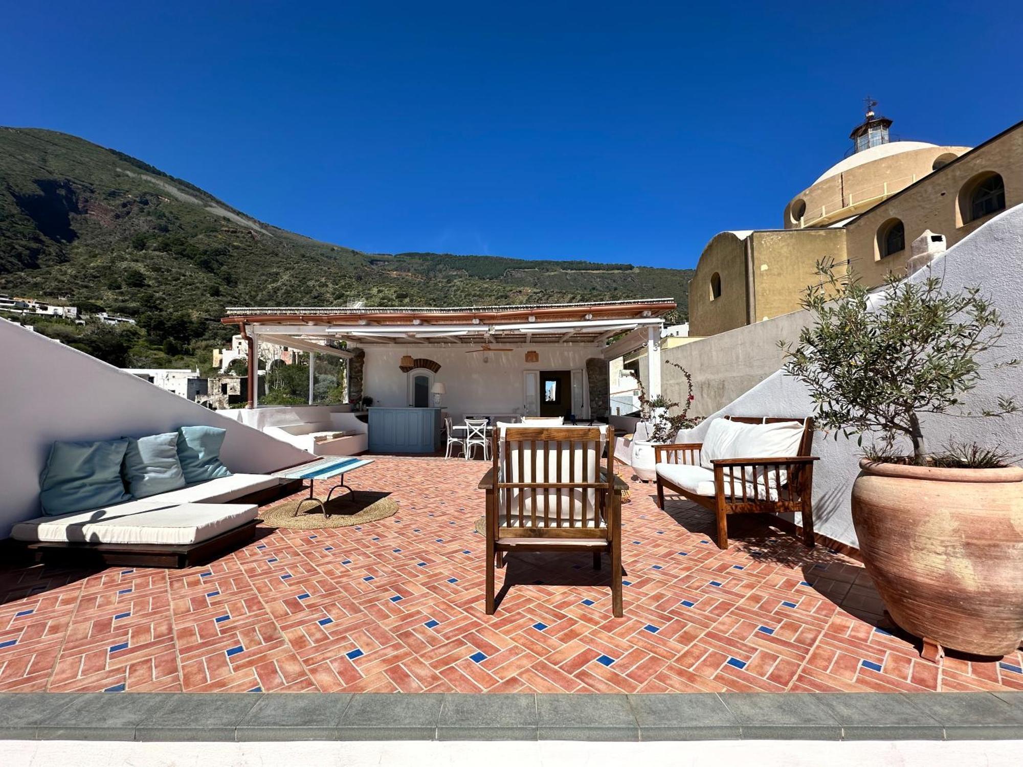 Antica Dimora Santa Marina Salina Bed & Breakfast Luaran gambar