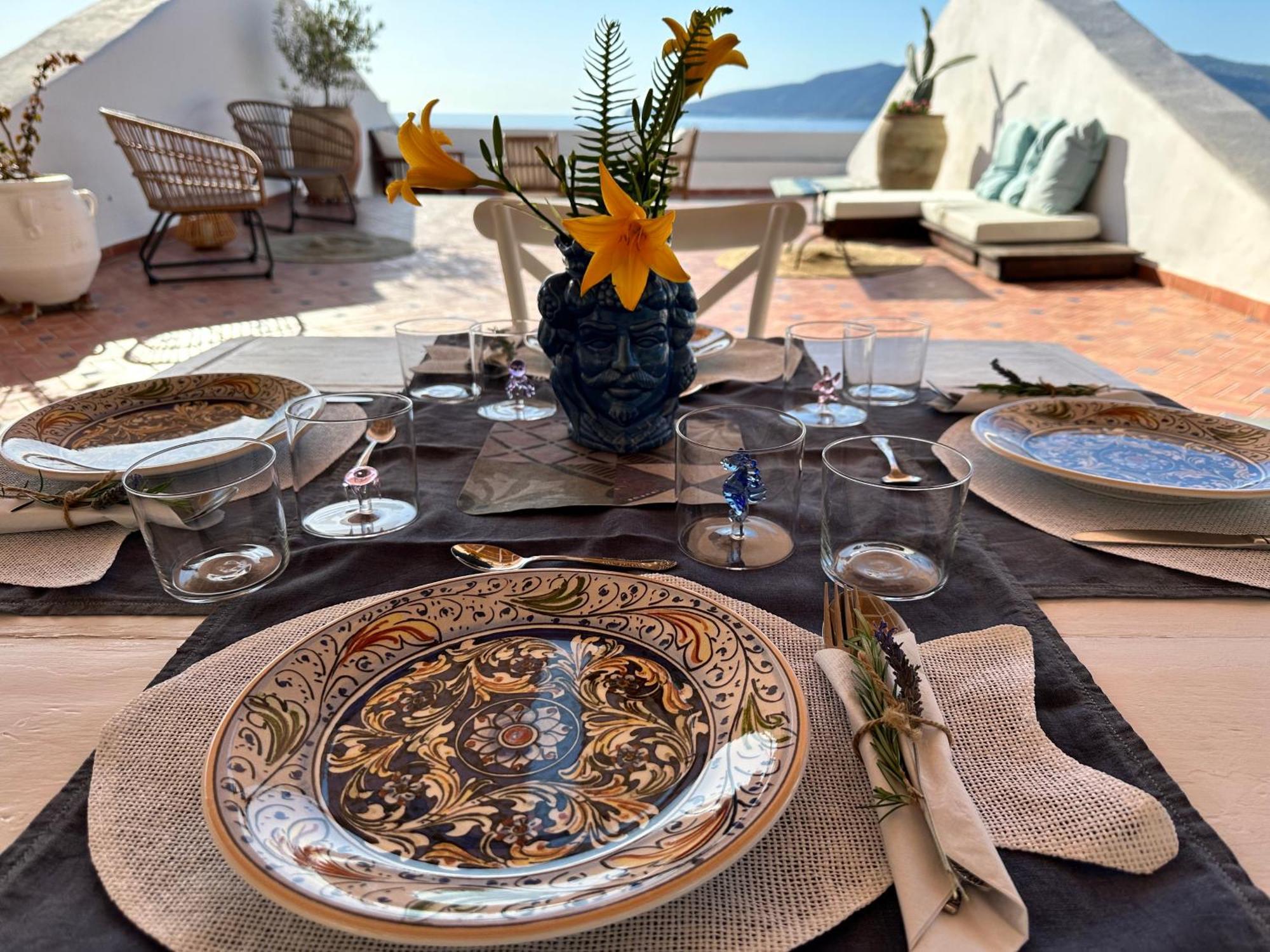 Antica Dimora Santa Marina Salina Bed & Breakfast Luaran gambar